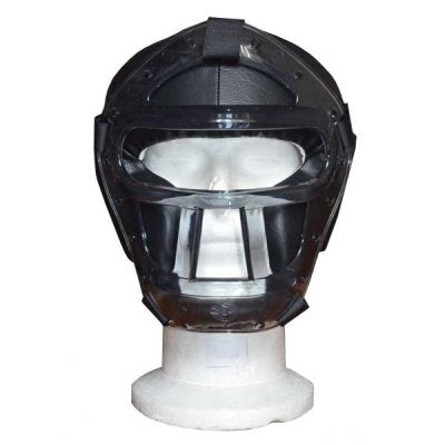 CASCO CON GRATA VANDAL PROTEZIONE NUCA IN VINILE NERO