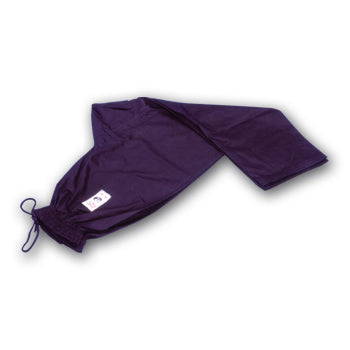 PANTALONI NERI CON ELASTICO IN VITA IN COTONE 100%