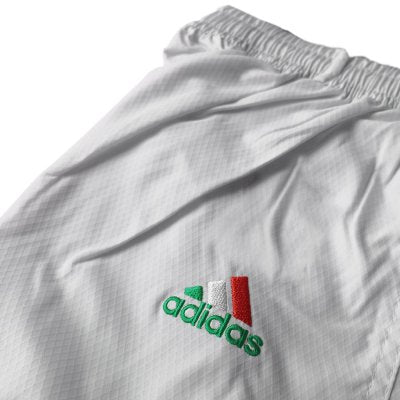 KARATEGI ADIDAS ADILIGHT PRIMEGREEN CON STRISCE ITALIA NO WKF