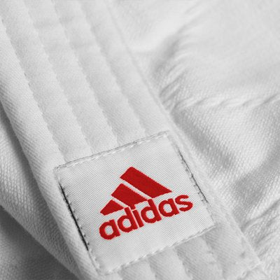 JUDOGI ADIDAS J500 BIANCO CON STRISCE ITALIA