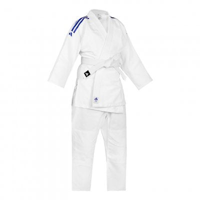 JUDOGI ADIDAS J250 BIANCO CON CINTURA FIJLKAM