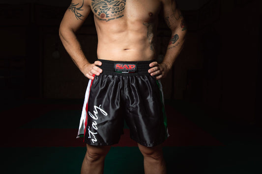 PANTALONCINI BOXE SAP SHORT COMBAT 2.0 ITALY